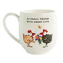 Fine Bone China Cup-Love