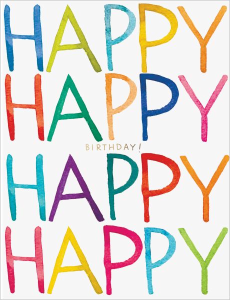 Foil Card-Really Happy Birthday