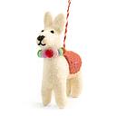 Charity Decoration-Felt Lily Llama