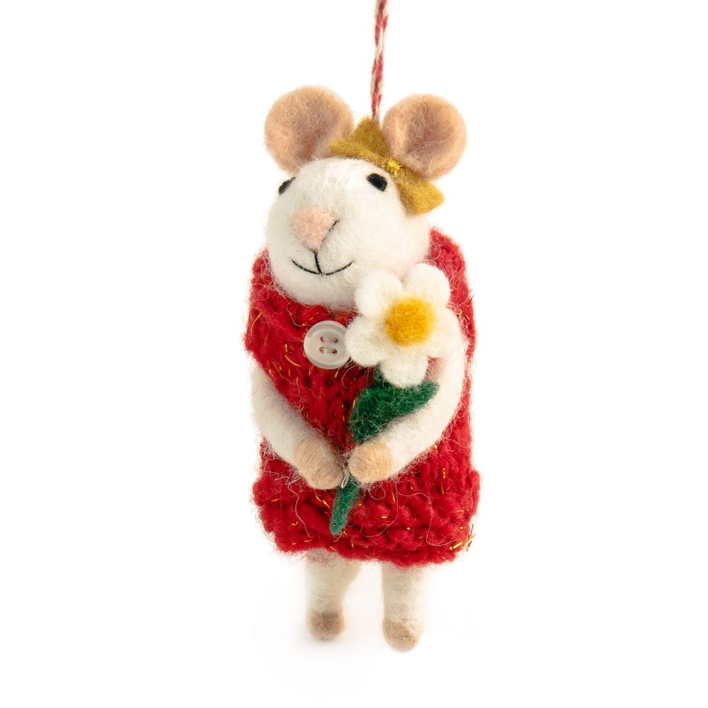 Charity Decoration-Felt Mouse Melody