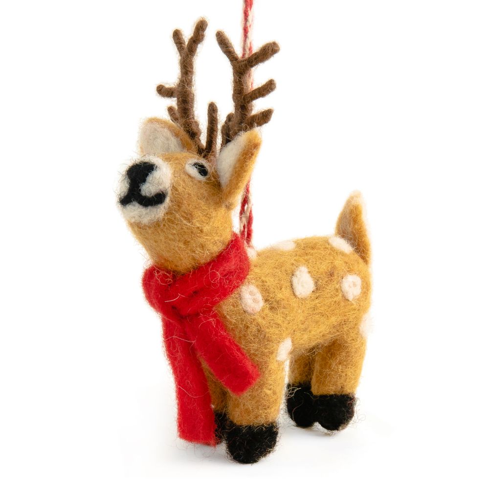 Charity Decoration-Felt Reindeer Reagan