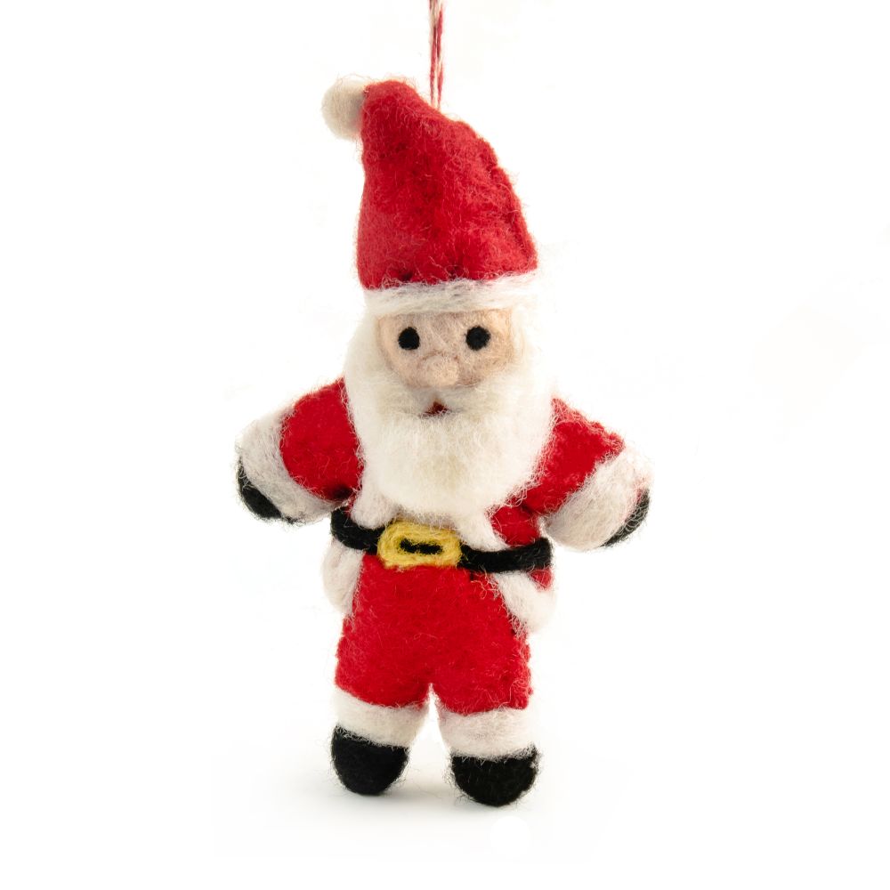 Charity Decoration-Felt Santa Claus