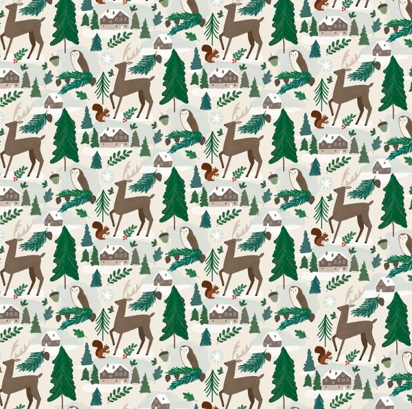 Wrap-Holiday Woods