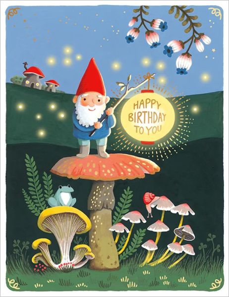 Foil Card-Gnome Birthday