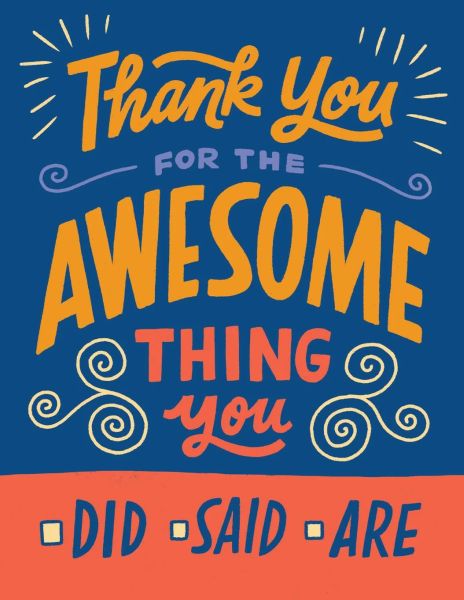 Card-Awesome Thank You