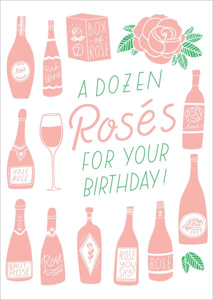 Card-Dozen Rosés