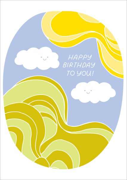 Card-Cloud Bday
