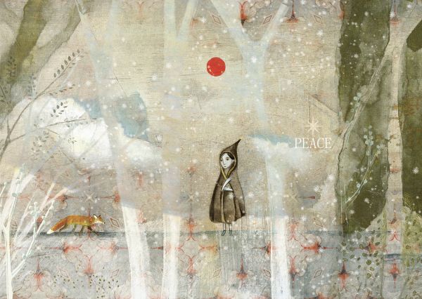 Card-Peace Fox