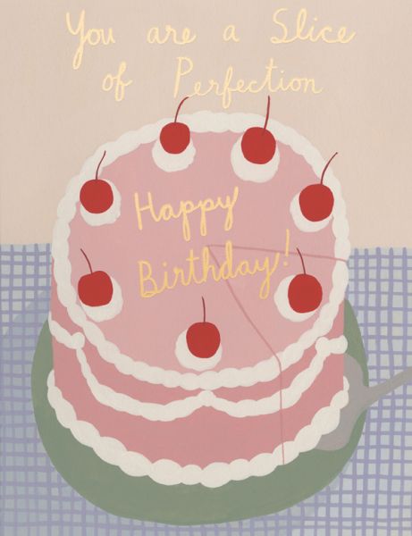 Foil Card-Slice Of Perfection