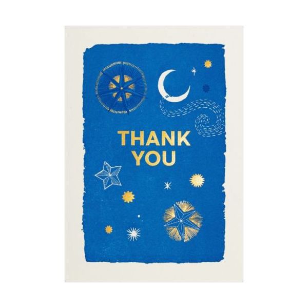 Mini Card-Thank You Stars