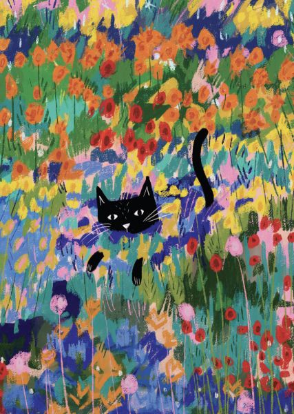 Card-Vincat Garden Arles
