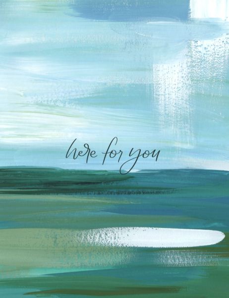 Card-Waterscape Here For You