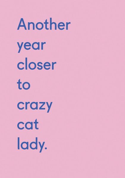 Card-Crazy Cat Lady