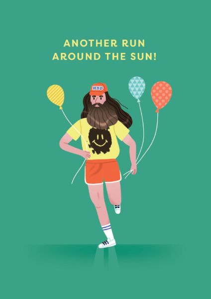 Embossed Card-Forest Gump Sun