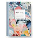 Kaleido A5 Premium Hard Cover Notebook-Scalloped Marble