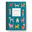 Kaleido A5 Premium Hard Cover Notebook-Canine Friends