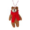 Charity Decoration-Felt Bear Brown
