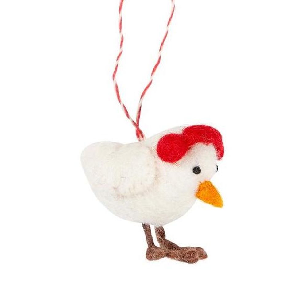 Charity Decoration-Felt Chicken Cherie