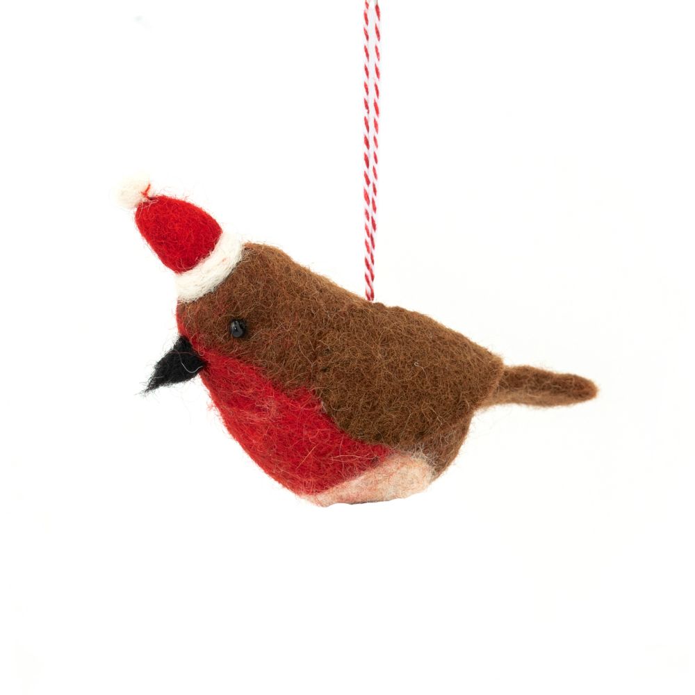 Charity Decoration-Felt Robin Ruth