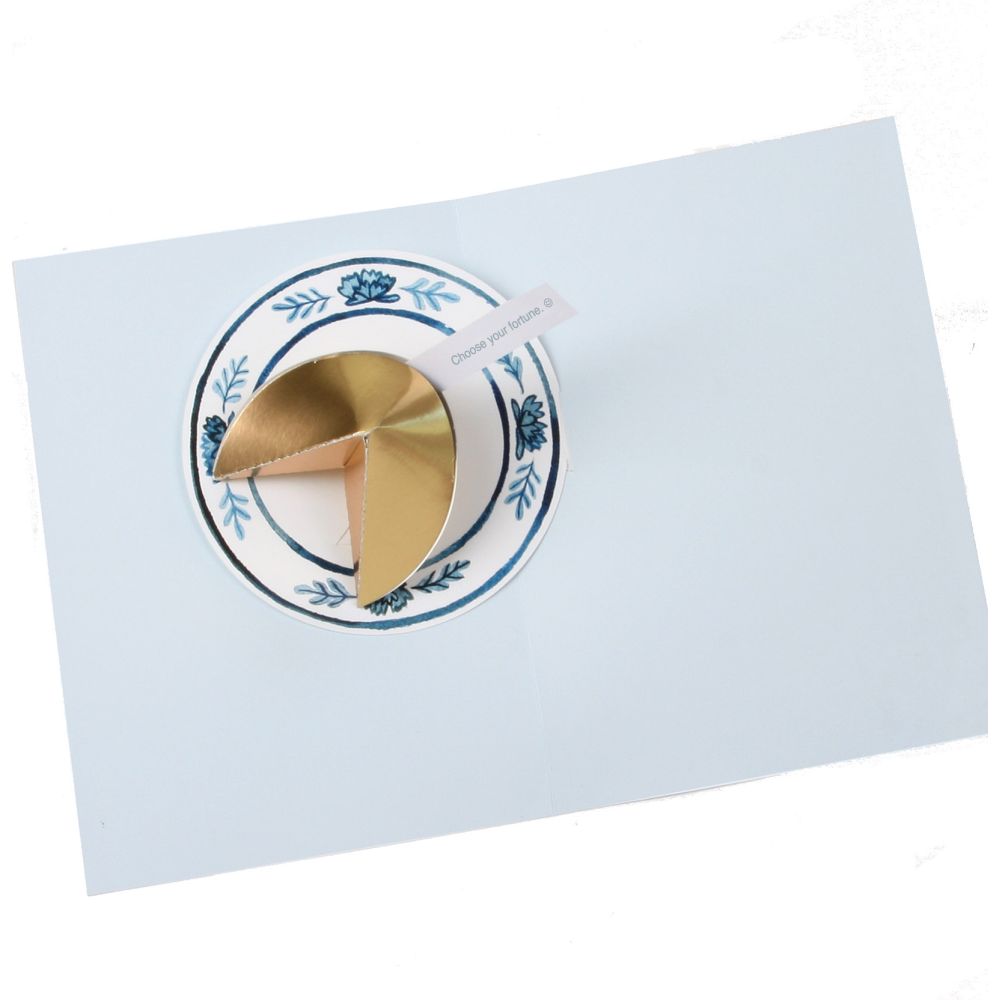 3D Pop-up Card-Fortune Cookie