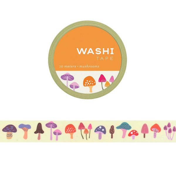 Washi Tape-Mushrooms