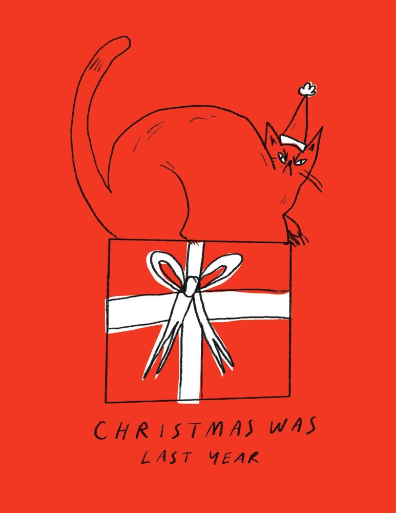 Card-Christmas Was Last Year 