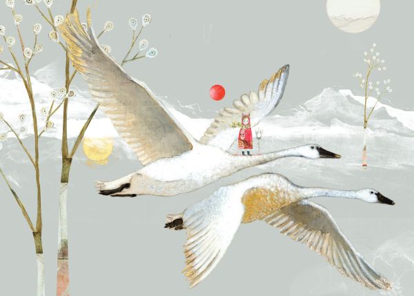 Card-Swans