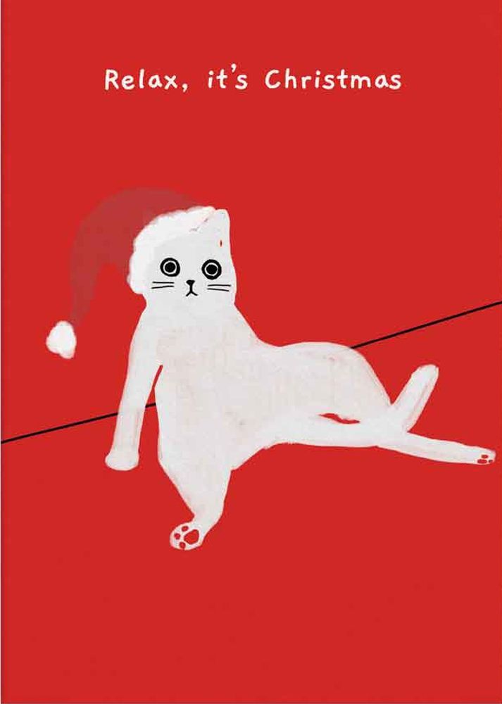 Card-Relax It's Christmas