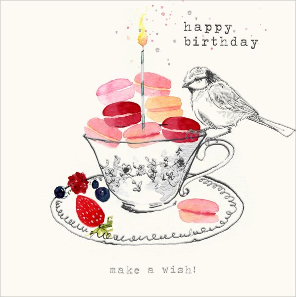 Foil Card-Cup Of Happy