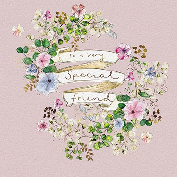Foil Card-Special Friend Birthday