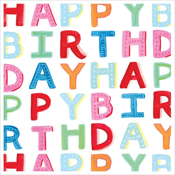 Card-Happy Birthday