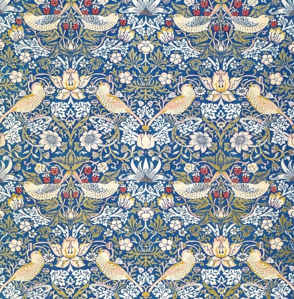 William Morris Card-Strawberry Thief