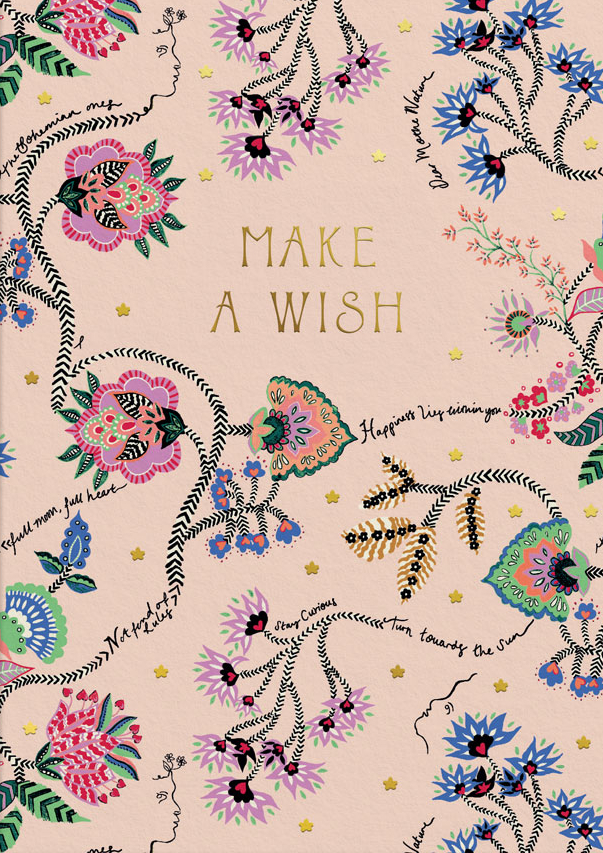 Cath Kidston Card-Make A Wish Wild Ones