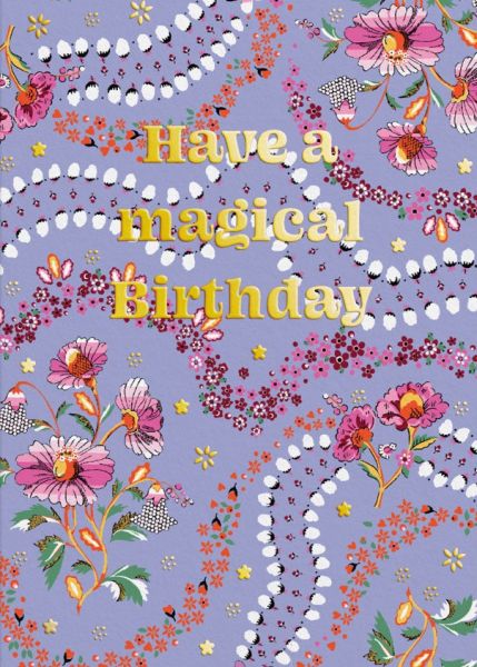 Cath Kidston Card-Birthday Affinity Flowers