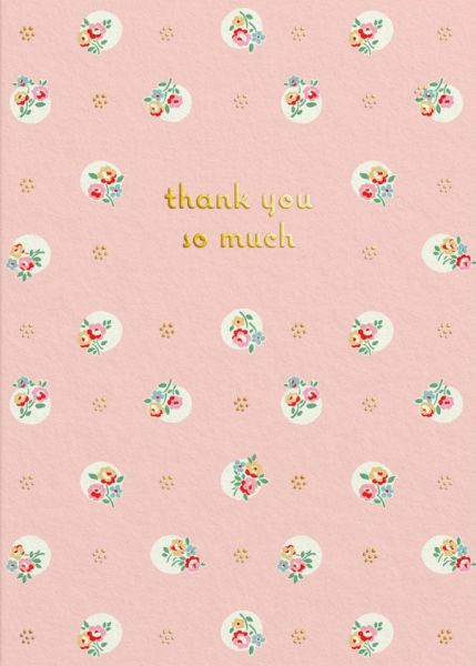 Cath Kidston Card-Thank You Polka Dot 