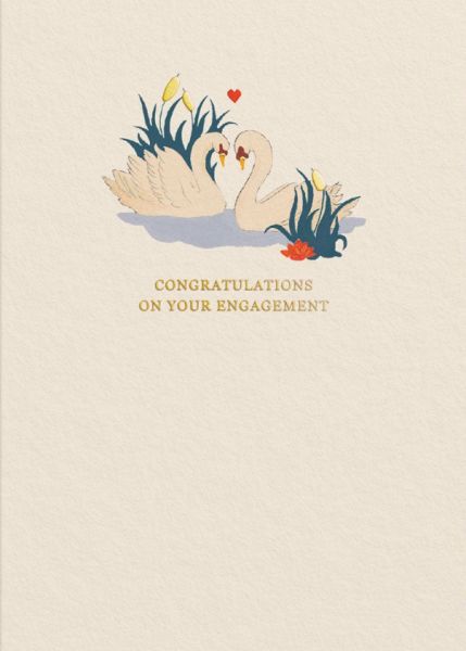 Cath Kidston Card-Swans Engagement