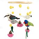 Mobile-Felt Australian Birds