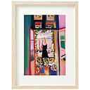 Art Print-Catisse In The Window