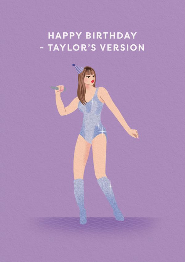 Embossed Card-Taylor's Version