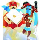 3D Card-Superdogs