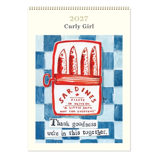 [A-VE-D27-CG-M] Vevoke Medium Calendar-Curly Girl