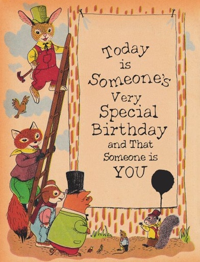 [RC-C-RSC3489] Card-Someone's Birthday
