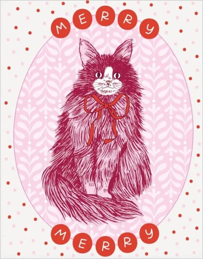 [GT-XC-487] Card-Merry Cat