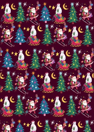 [HC-XW-020] Wrap-Polar Bear And Santa