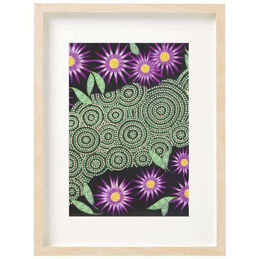 [AB-LW-AB031] Art Print-Lillies In The Wetlands