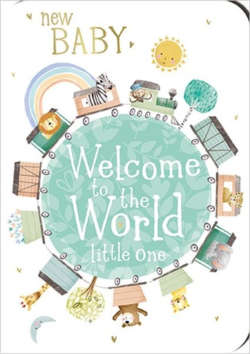 [GB-C-GH0519] Foil Card-New Baby