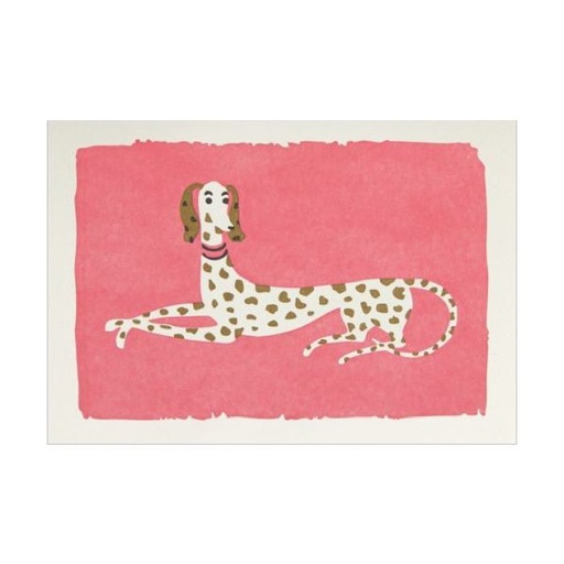 [AV-MC-AP395] Mini Card-Spotty Dog