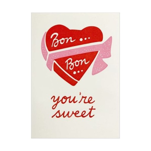 [AV-MC-AP396] Mini Card-Bon Bon