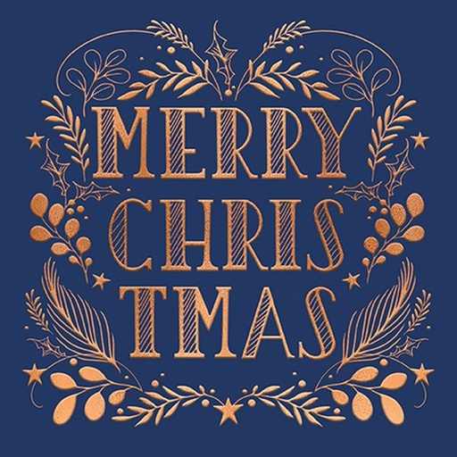 [GB-XC-GXRIIG312] Card-Christmas Wreath