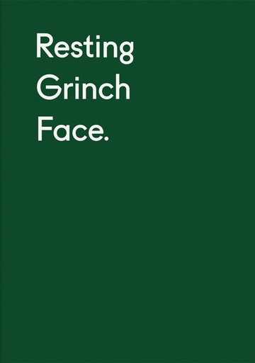 [OD-XC-TP12889] Card-Resting Grinch Face